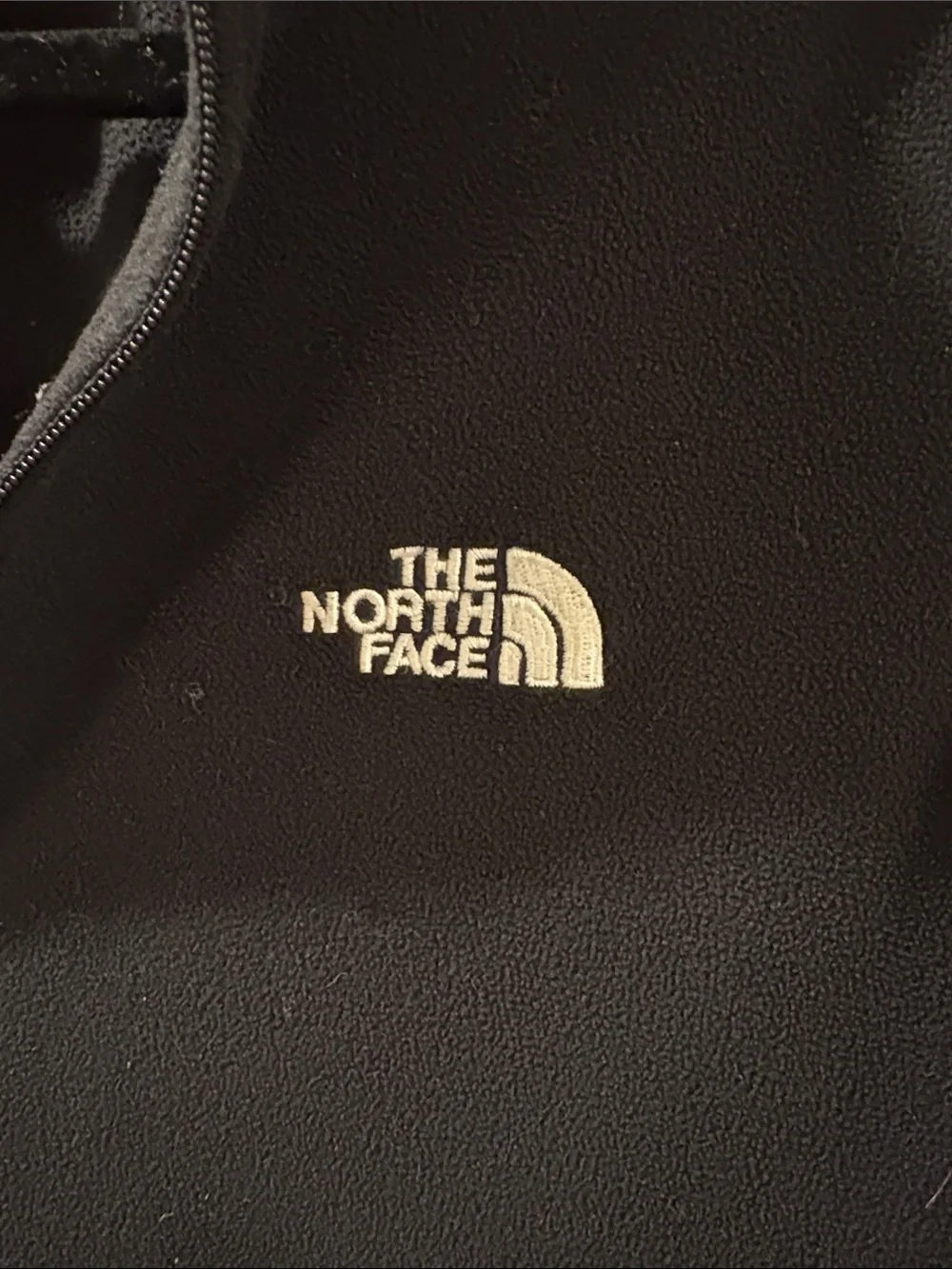 The North Face Men’s Black Half-Zip Fleece Pullover - large - TKA 100